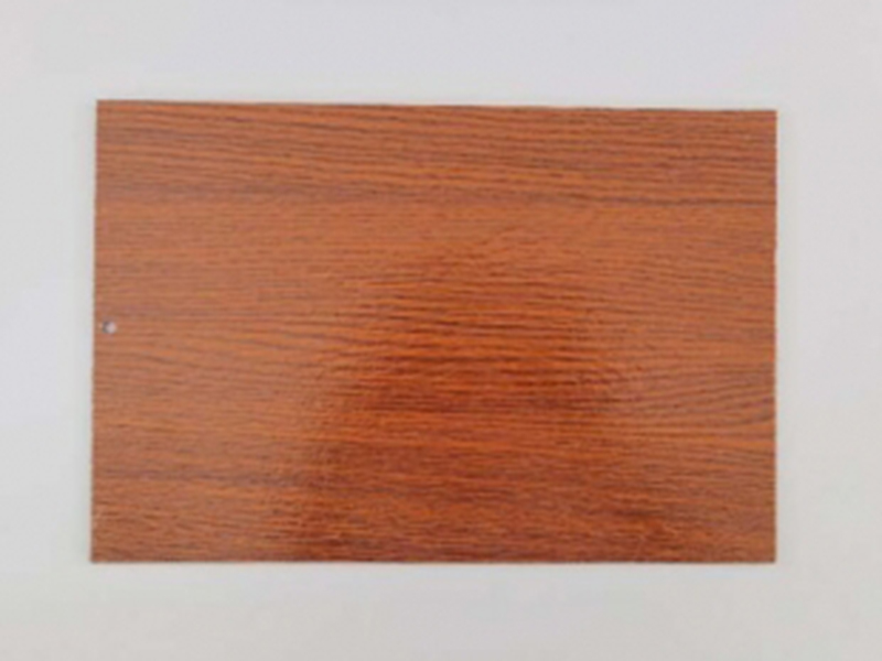 Wood grain aluminum veneer wood grain transfer printing aluminum veneer